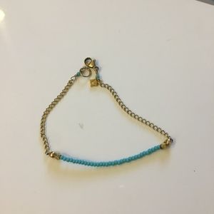 Beaded Gold Bracelet